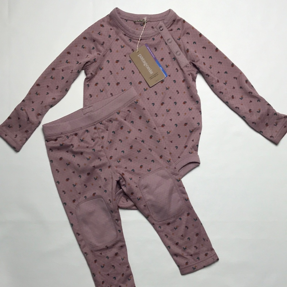 Patagonia Base Layer Set (size 6-12m)